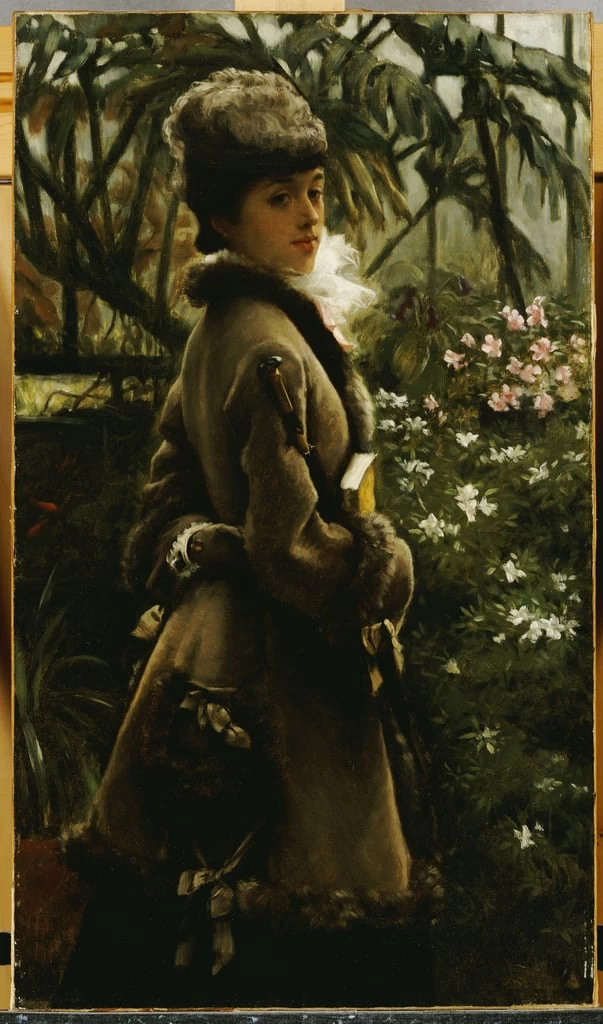 James Tissot - 155, Nella serra, 1867